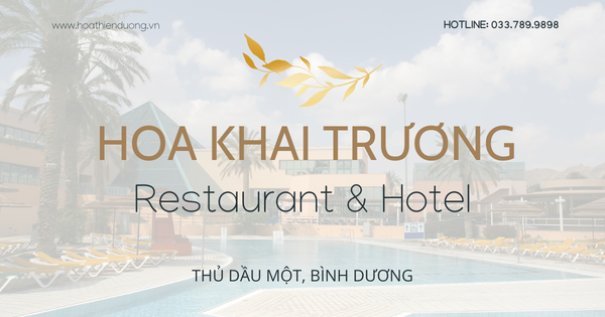 Case Study: Giao lẳng hoa khai trương cho khách sạn tại Bình Dương