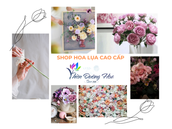 Shop hoa lụa Thiên Đường Hoa - Thủ Dầu Một