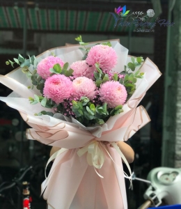 Hoa Bó Tone Hồng 