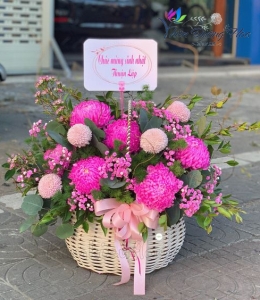 Giỏ hoa TĐH 03