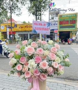 Giỏ hoa hồng - True Love TĐH01