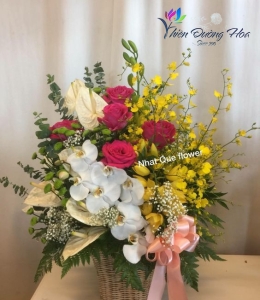 Giỏ hoa TĐH 14