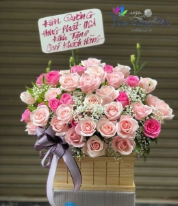 Giỏ hoa TĐH 05