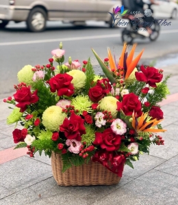 Giỏ hoa TĐH 02
