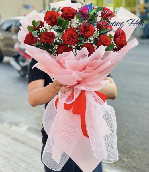 Bó hoa hồng đỏ 