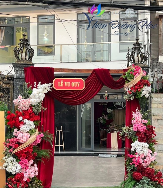 Cổng hoa cưới 04