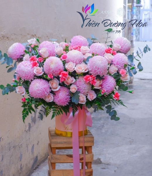 Giỏ hoa TĐH 04