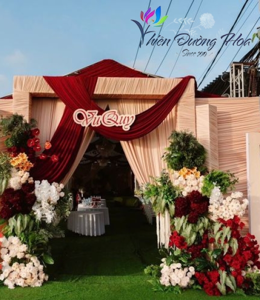 Cổng hoa cưới 01