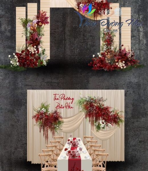 Cổng hoa cưới 02