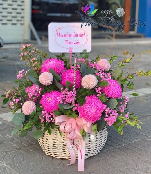 Giỏ hoa TĐH 03