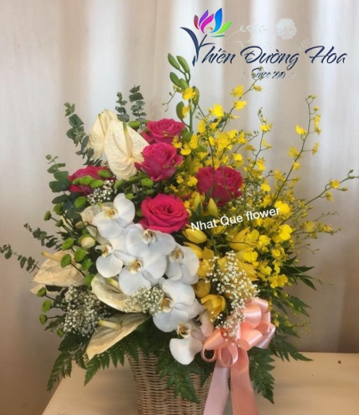 Giỏ hoa TĐH 14